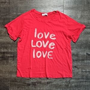 Michael Stars - Red Love Graphic T-Shirt